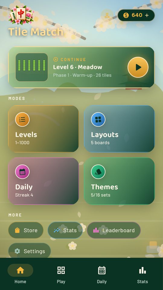 Mahjong Solitaire screenshot 1