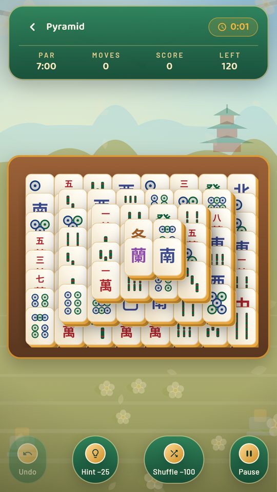 Mahjong Solitaire screenshot 2